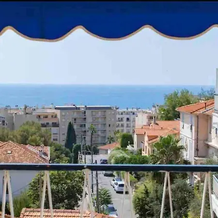2p Vue Mer- 5min Plage, Terrasse, Ac, Parking Apartamento *